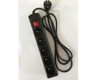 MICRO CONNECT Listwa zasilająca EET 2m 5 gniazd # - 1422328 - zdjęcie 1